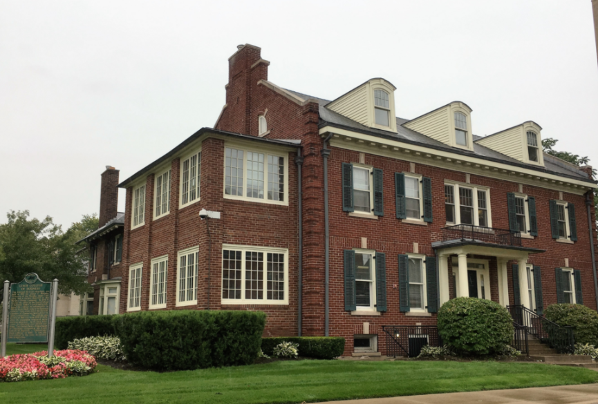 The Lewis College of Business building