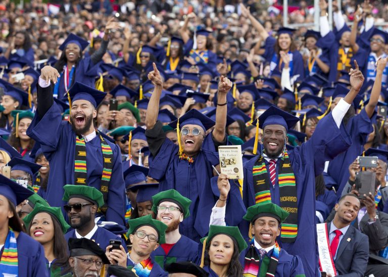 HBCU students (graduation ceremony)