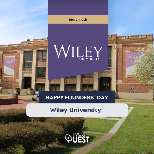 Celebrating the Legacy of Wiley University 💜🤍

This month, we honor Wiley University, a historic institution that has been a beacon of academic excellence, leadership, and faith for over 150 years. As the oldest historically Black college west of the Mississippi, Wiley has remained dedicated to empowering students through education, service, and innovation.

With a legacy of resilience and achievement, Wiley continues to cultivate scholars who make a meaningful impact in their communities and beyond. Its commitment to excellence stands strong, shaping future generations with knowledge and purpose.

#WileyUniversity #FoundersDay #HBCULegacy #ExcellenceInEducation 💜🤍