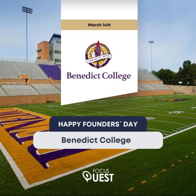Celebrating the Legacy of Benedict College 🐯💛💜

This month, we honor Benedict College, a proud institution dedicated to academic excellence, leadership, and community impact. Since its founding, Benedict has been committed to transforming lives through education, fostering innovation, and empowering students to become changemakers in their fields.

With a legacy built on resilience, service, and scholarship, Benedict College continues to shape future leaders and make a lasting impact both locally and globally.

#BenedictCollege #FoundersDay #HBCULegacy #ExcellenceInEducation 💛💜🐯